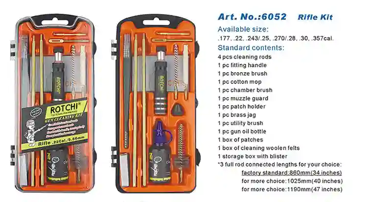compact gun clean kits 6052