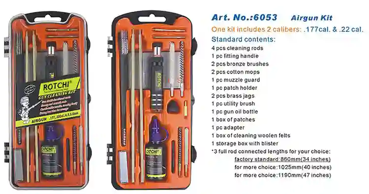 compact gun cleaning kits 6053