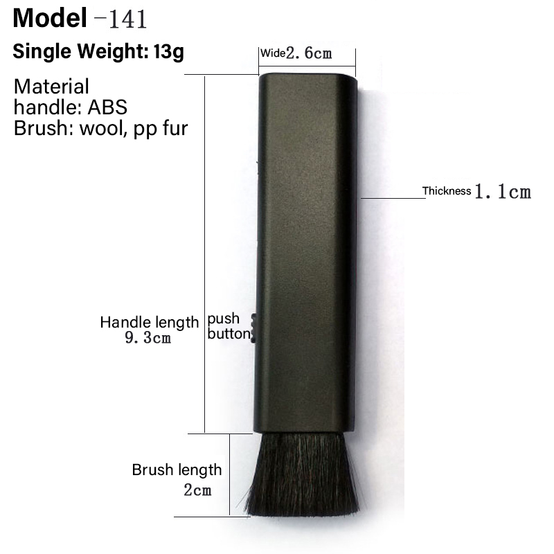 Wool hair retractable 2-Position for Cleaning Scopes