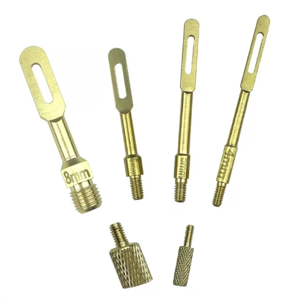 Brass Material Gun-Cleaning Tips or Patch Holder