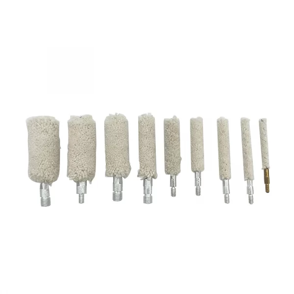Cotton Wires Gun Cleaning Mops For Bore Cleaning