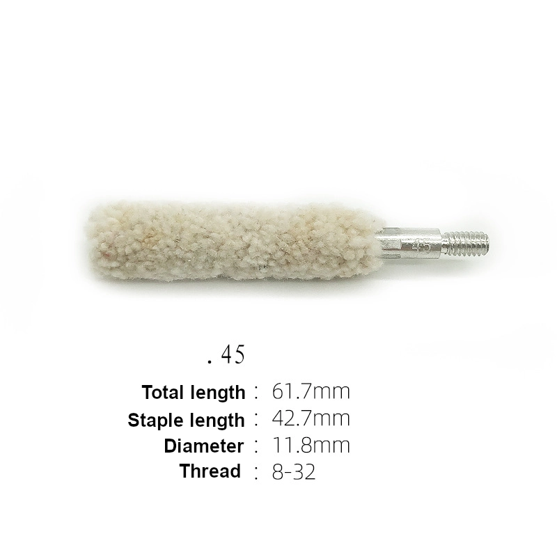 Cotton Wires Gun Cleaning Mops For Bore Cleaning