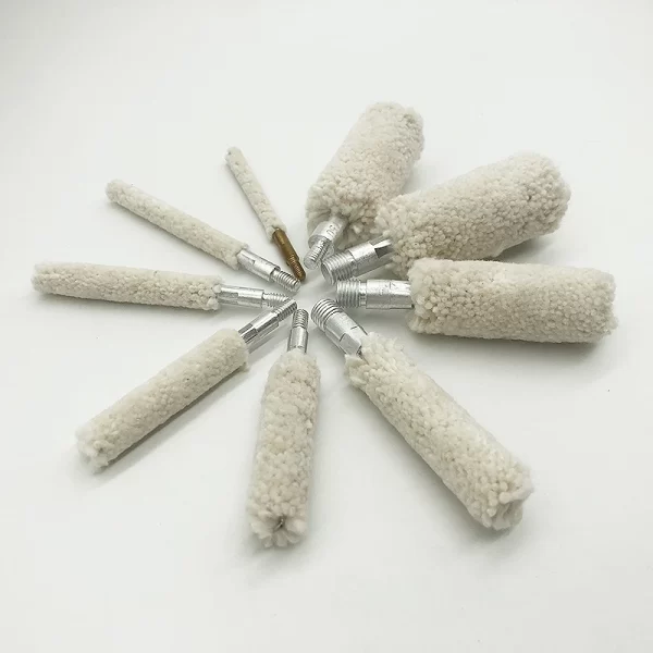 Cotton Wires Gun Cleaning Mops For Bore Cleaning