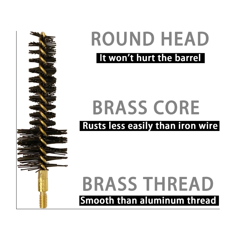 Nylon Wires Gun Cleaning Brushes for Bore Cleaning