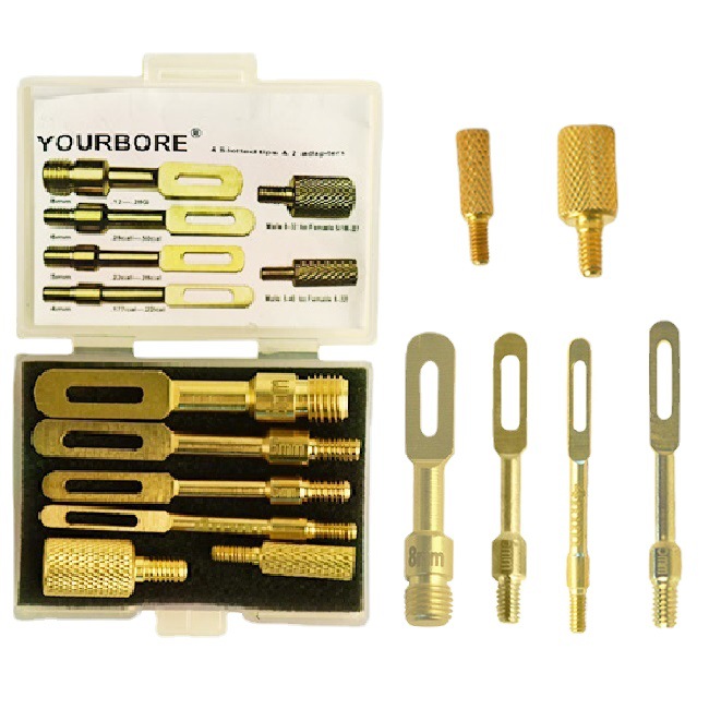 Brass Material Gun-Cleaning Tips or Patch Holder
