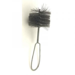 Drill Hole Pipe Tube Cleaning Brush with Steel Ring