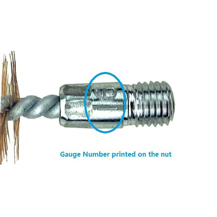Nylon Wires Gun Cleaning Brushes for Bore Cleaning
